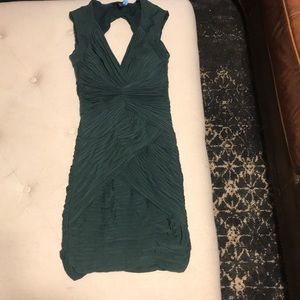 BCBG MAXAZRIA green dress
